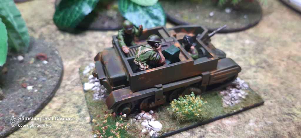 WW2 Australian 2/7th Field Artillery – Forward Observer mounted in ...