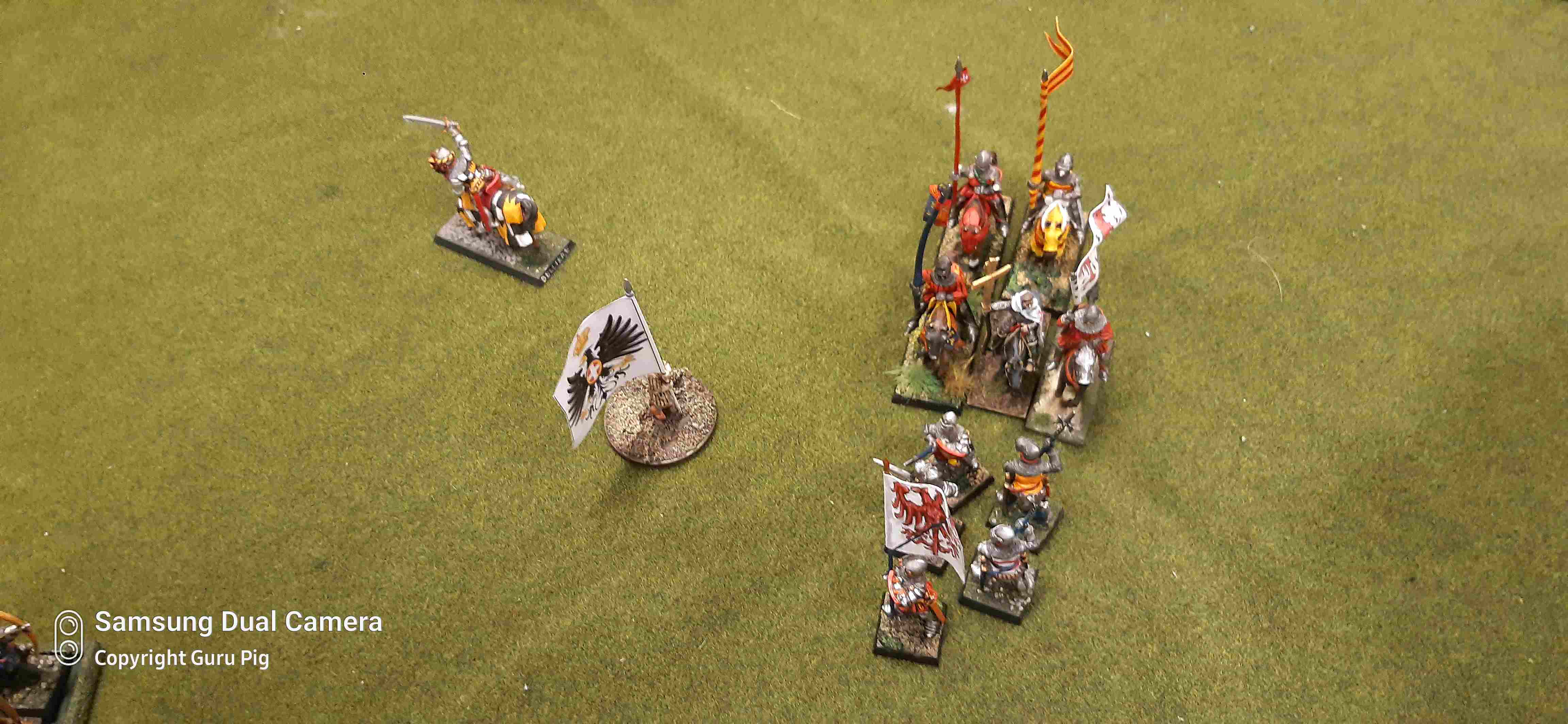 Lion Rampant Siege game. | Guru Pig – the gaming Guru